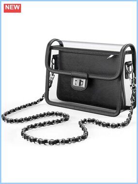 Clear Crossbody Bag RFID Wallet Stadium Approved TPU